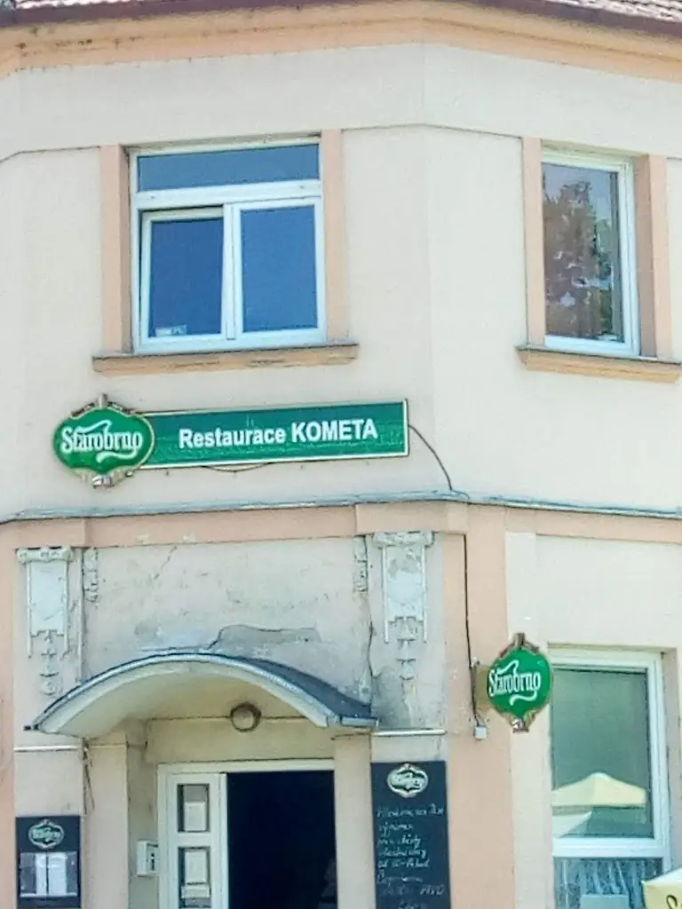 Restaurace Kometa restaurant in Bučovice