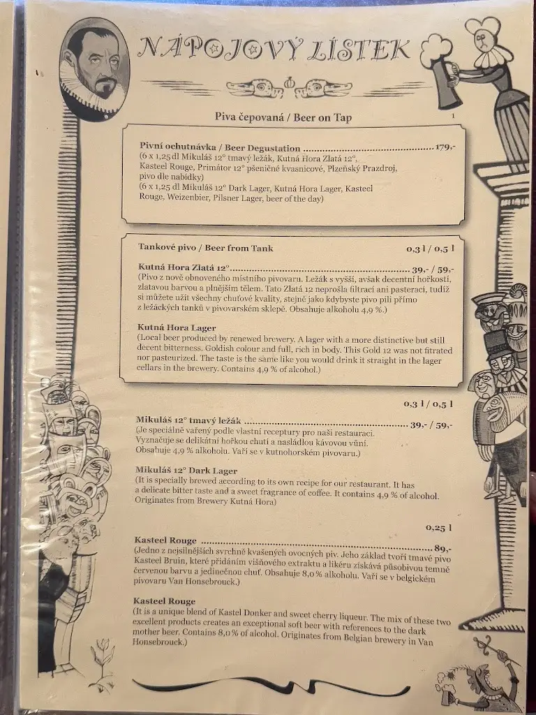 Menu_Restaurace Dačický_Černá Hora_image_1