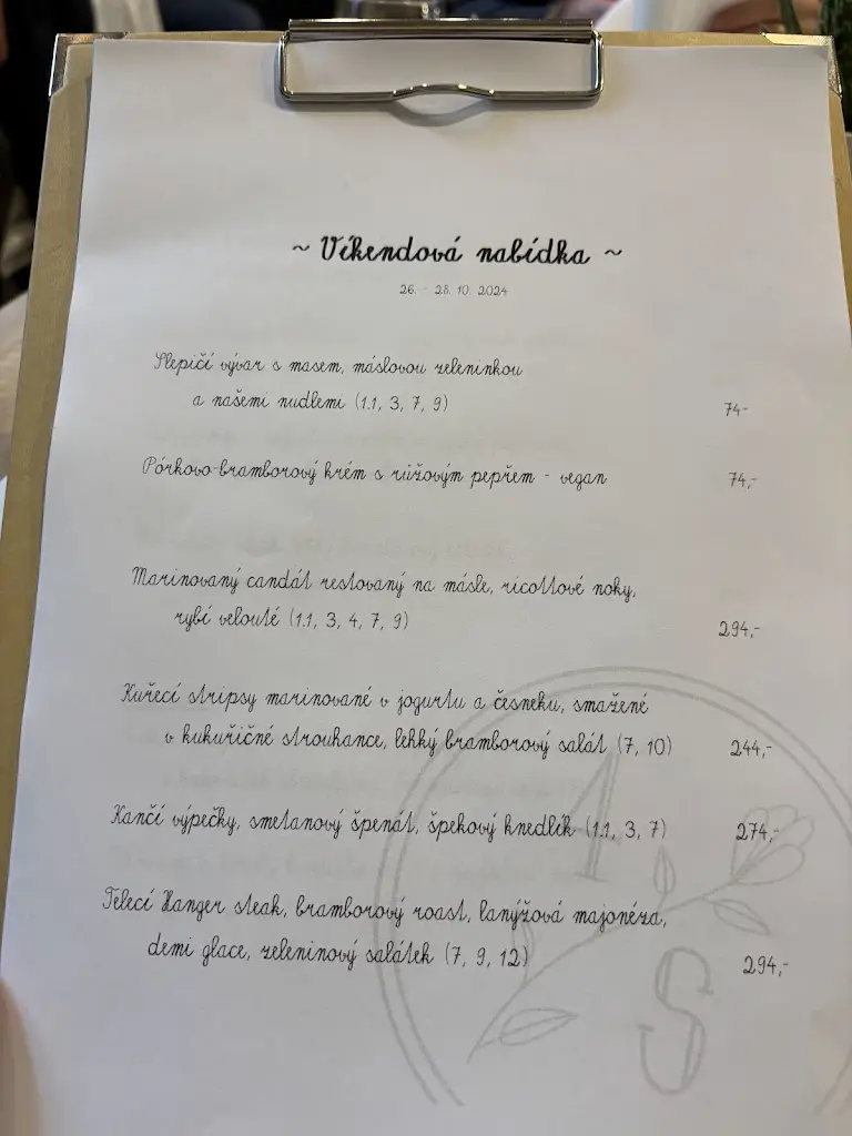 Menu_Čtyři sestry - zahradní restaurace_Černá Hora_image_2