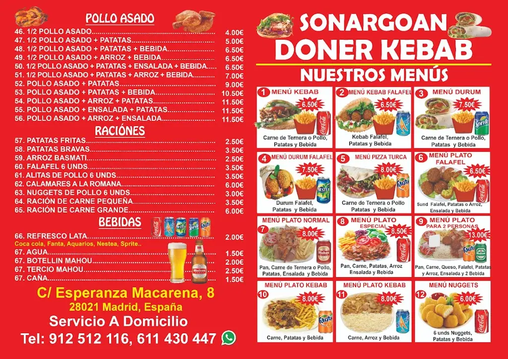 Menu_Villaverde sonargoan Dõner Kebap_Borek_image_2