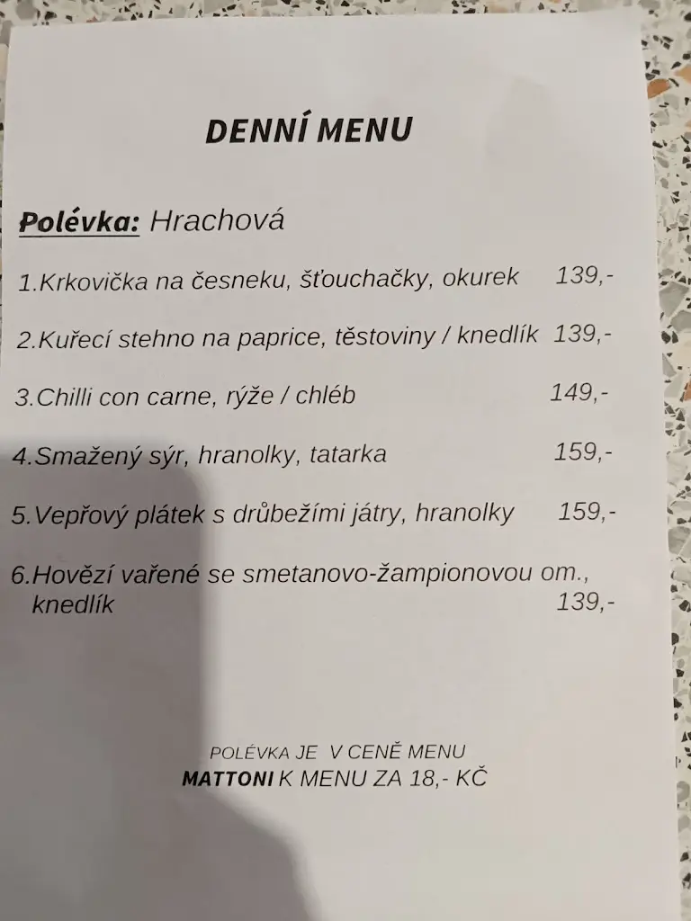 Menu_Restaurant Sport_Drnovice_image_1