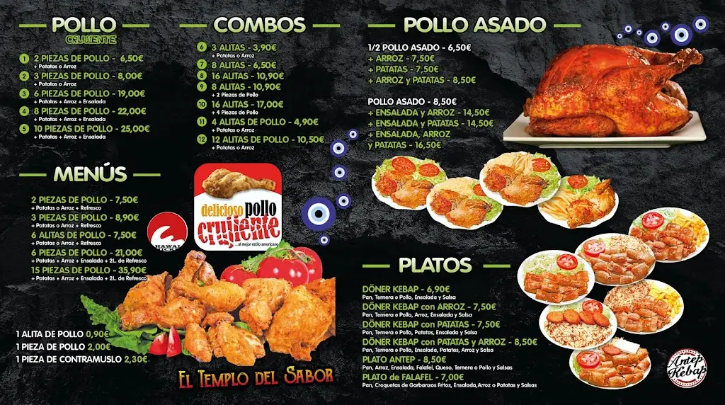 Menu_Antep Kebap Lucero Pizza Artesana_Borek_immagine_1