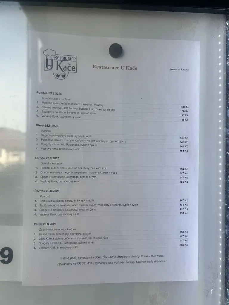 Menu_Restaurace U Kače_Dubňany_image_4