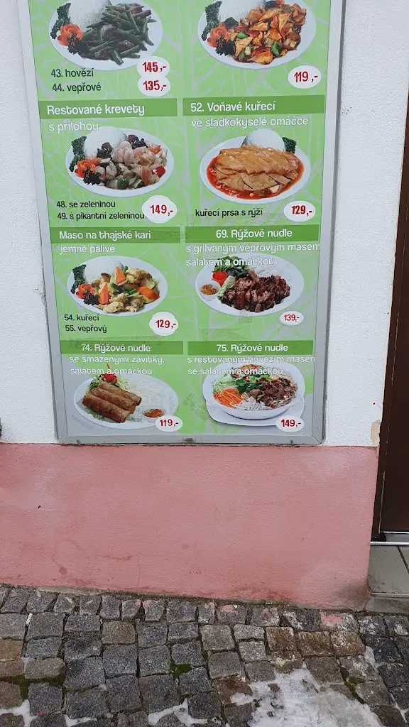 Menu_Bamboo Restaurace Vietnam_Bechyně_immagine_3
