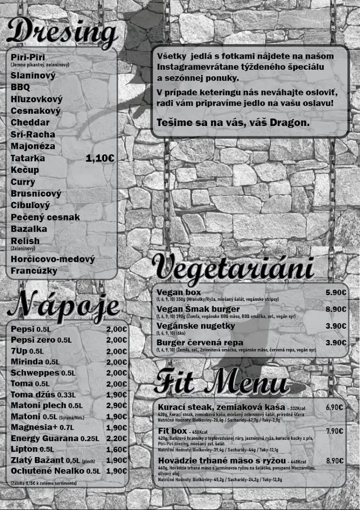 Menu_Dragon Street Food_Hlohovec_immagine_1