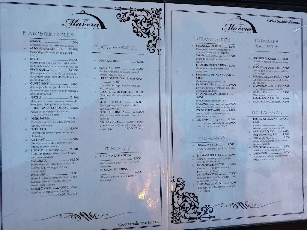 Menu_Restaurante Mavera_Borek_image_2