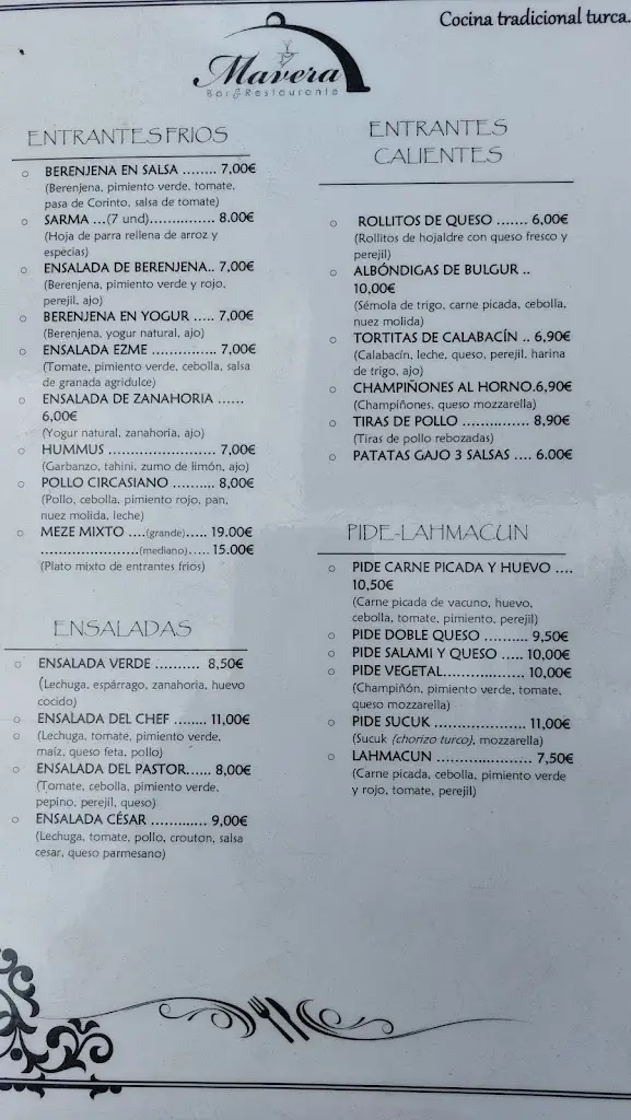 Menu_Restaurante Mavera_Borek_image_3
