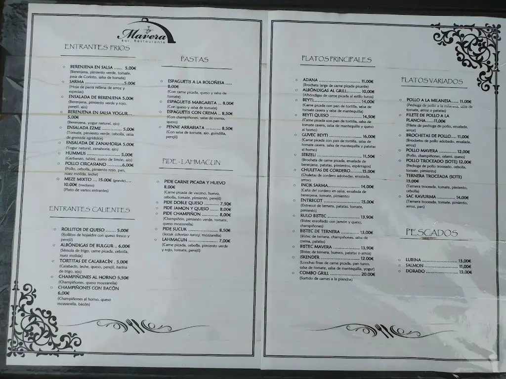 Menu_Restaurante Mavera_Borek_image_4