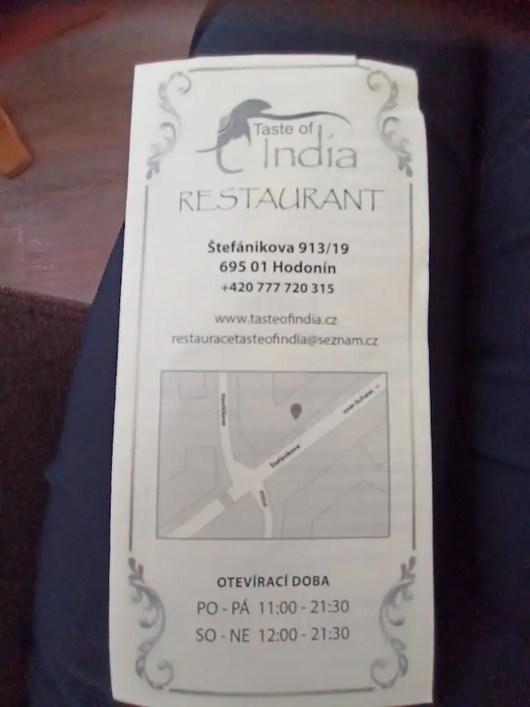 Tallulah Hula_Taste of India Hodonin_Hodonín_recensione