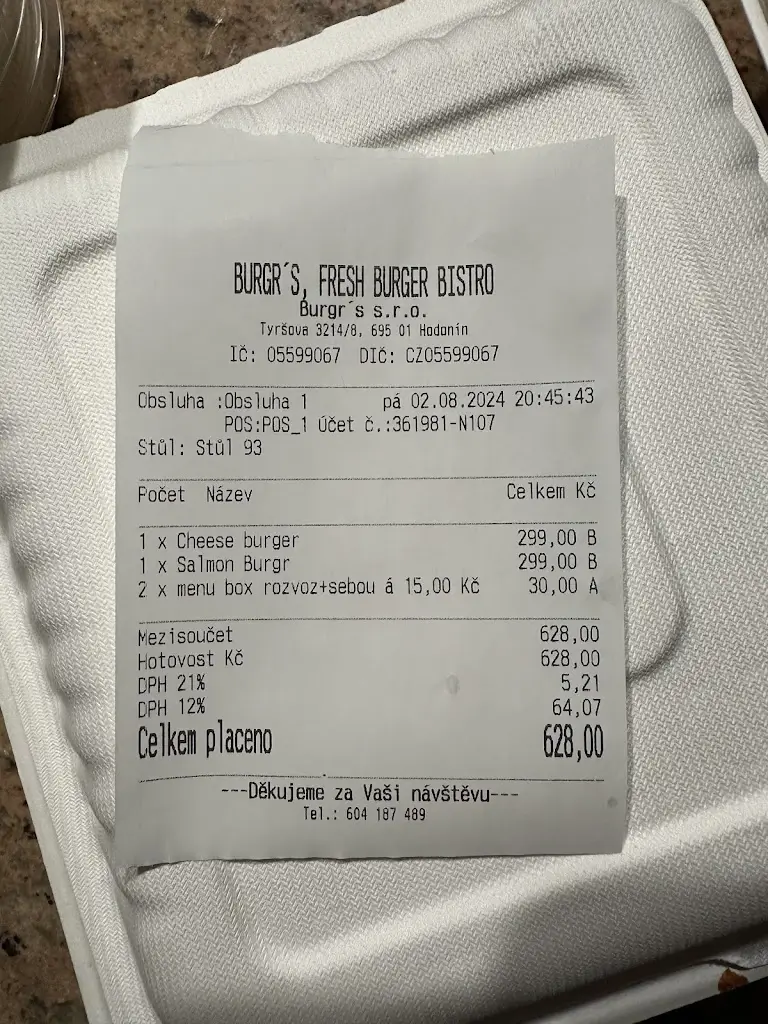 Anne_Burgr's Fresh Burger Bistro_Hodonín_review