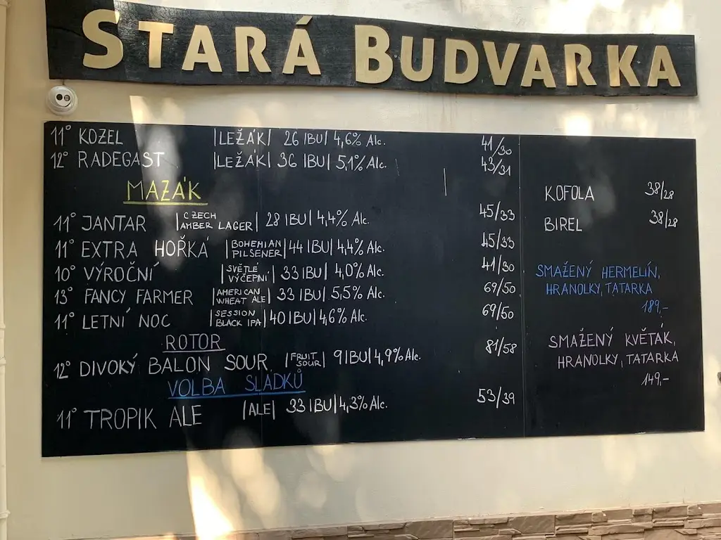 Menu_Restaurace u pošty Stará Budvarka_Hodonín_image_1