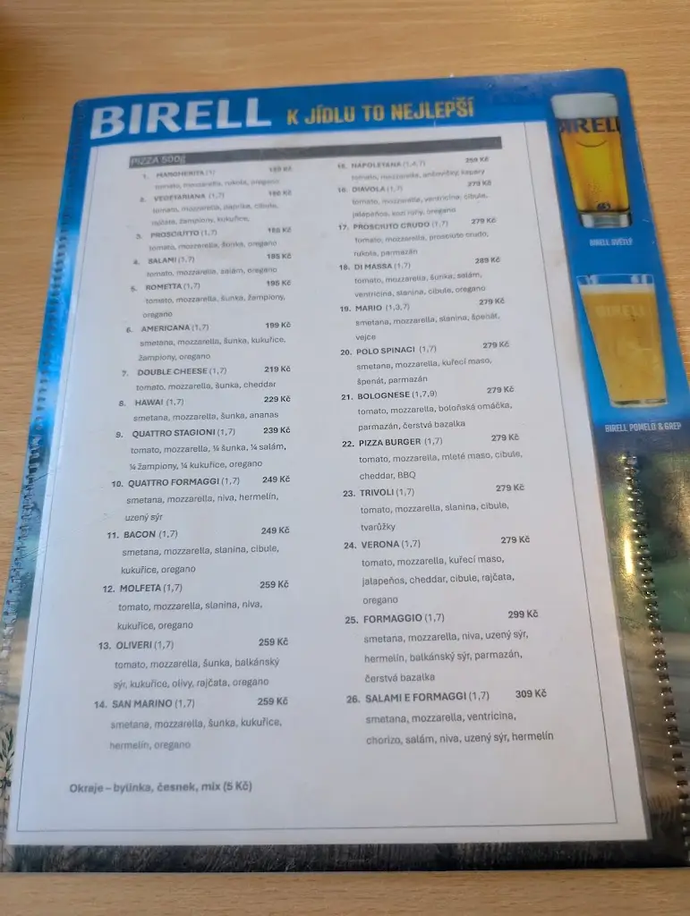 Menu_Pivnice U Haryho_Hodonín_image_1