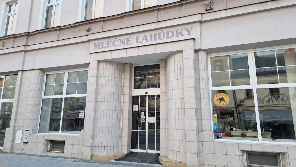 Milk delicatessen restaurant in Hodonín