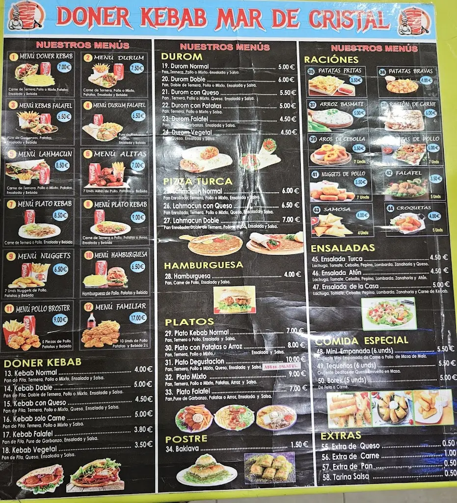 Menu_Restaurante Kebab Mar de Cristal_Borek_image_1