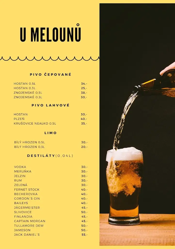 Menu_U Melounů_Jevišovice_immagine_1
