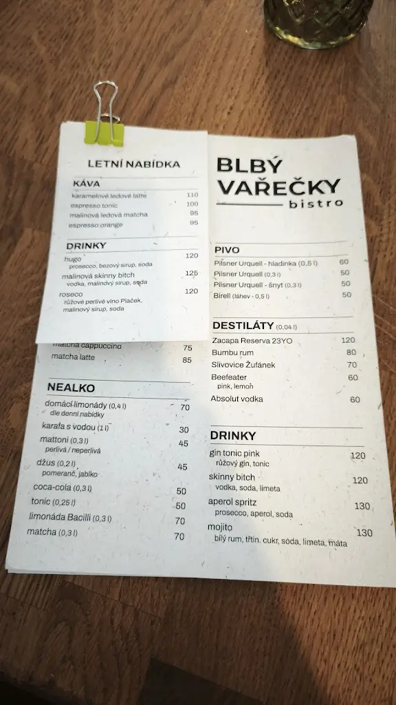 Menu_Blbý Vařečky bistro_Ivančice_image_1