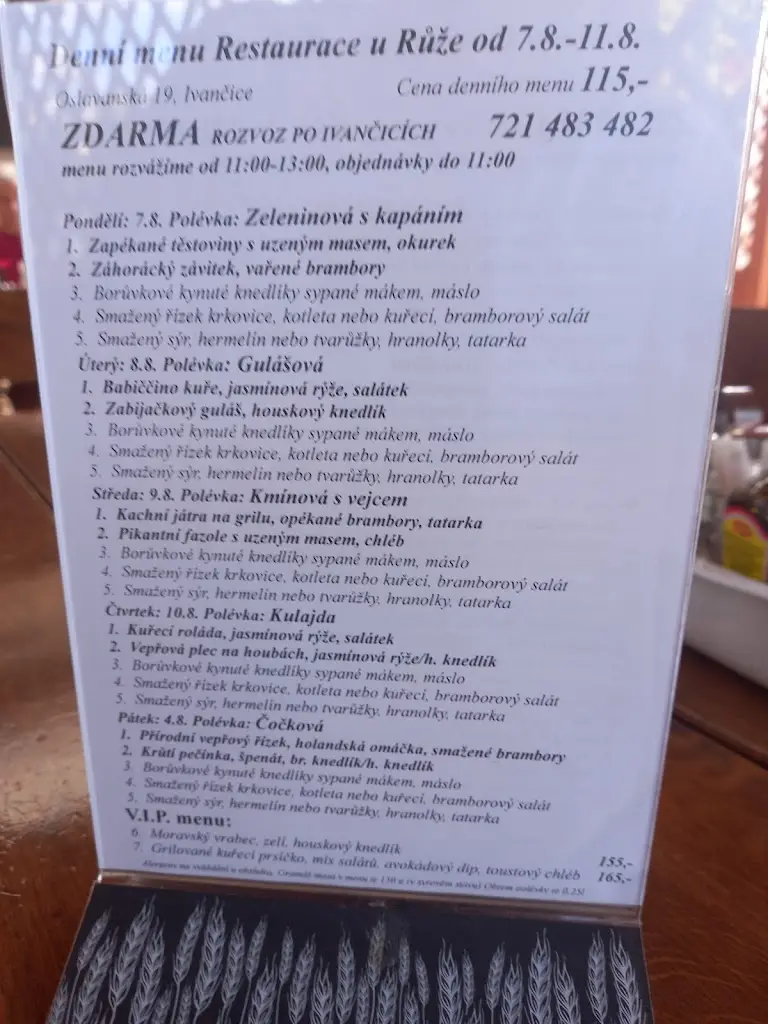 Menu_U růže_Ivančice_image_4