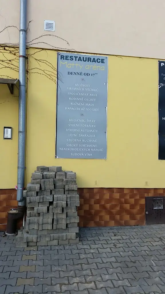 Matty aréna restaurant in Ivančice