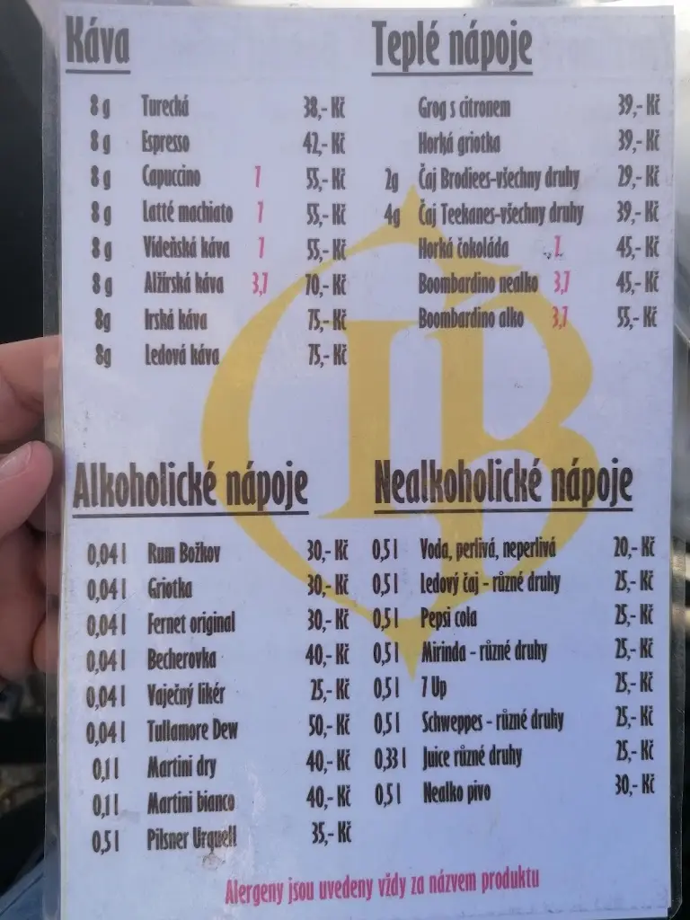 Menu_Ivona Caffee Bar_Ivančice_image_1