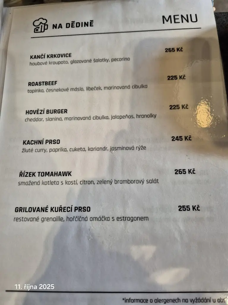 Menu_NA DĚDINĚ_Ivančice_immagine_1