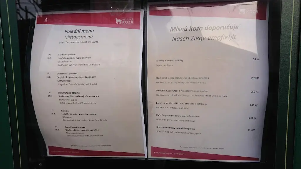 Menu_Mlsná Koza_Kostice_image_1