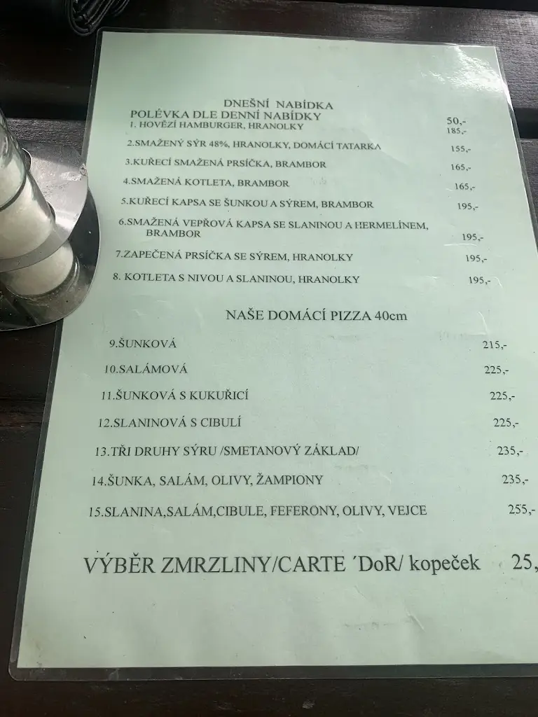 Menu_Restaurace Soukalová_Kobylí_immagine_2