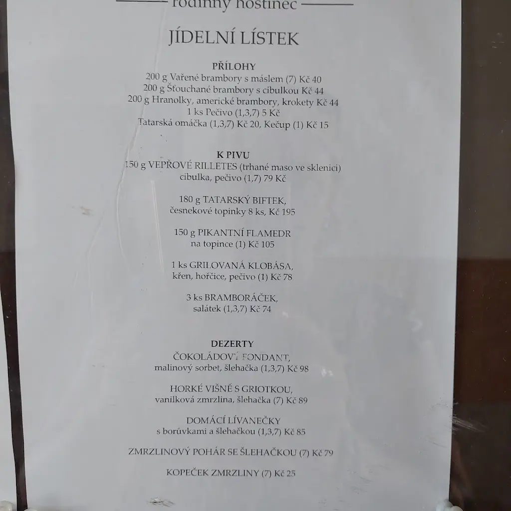 Menu_Hostinec Panský dům_Kunštát_image_2