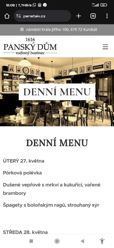 Menu_Hostinec Panský dům_Kunštát_image_3