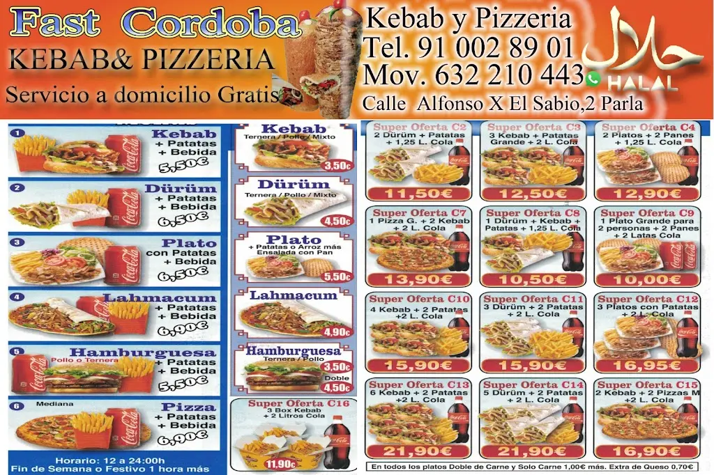 Menu_Fast Córdoba Kebab Pizzería_Borek_image_2
