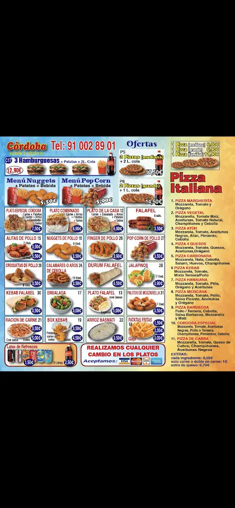 Menu_Fast Córdoba Kebab Pizzería_Borek_image_4