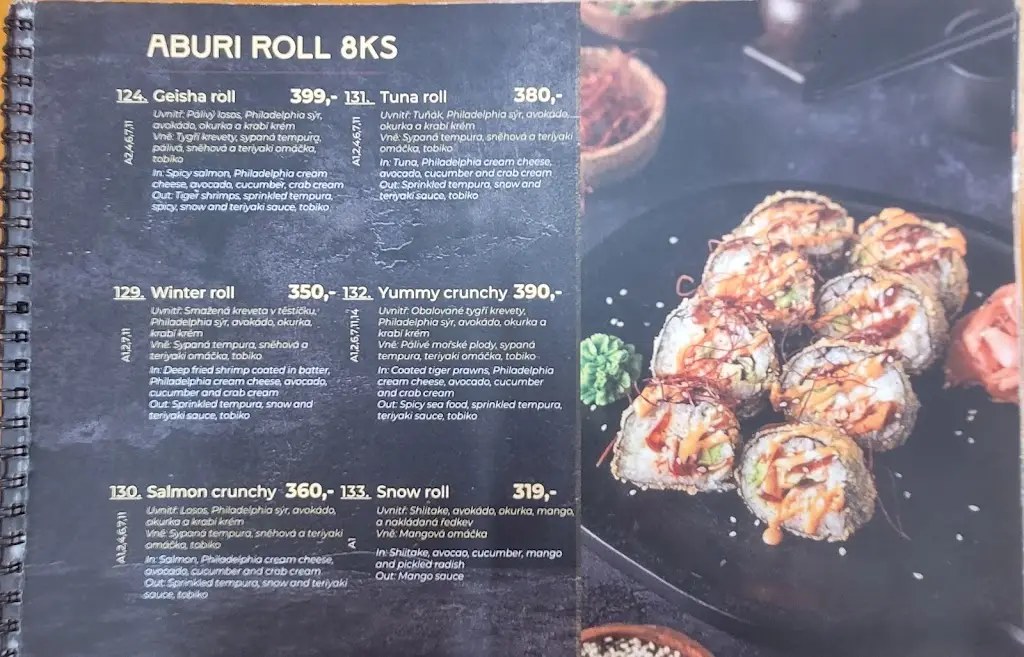 Menu_VIET HIRAKI Restaurace_Kuřim_image_1