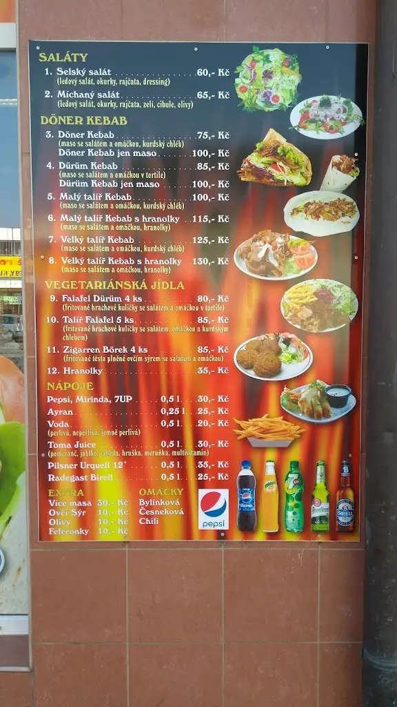 Menu_Kebab Kuřim_Kuřim_immagine_3
