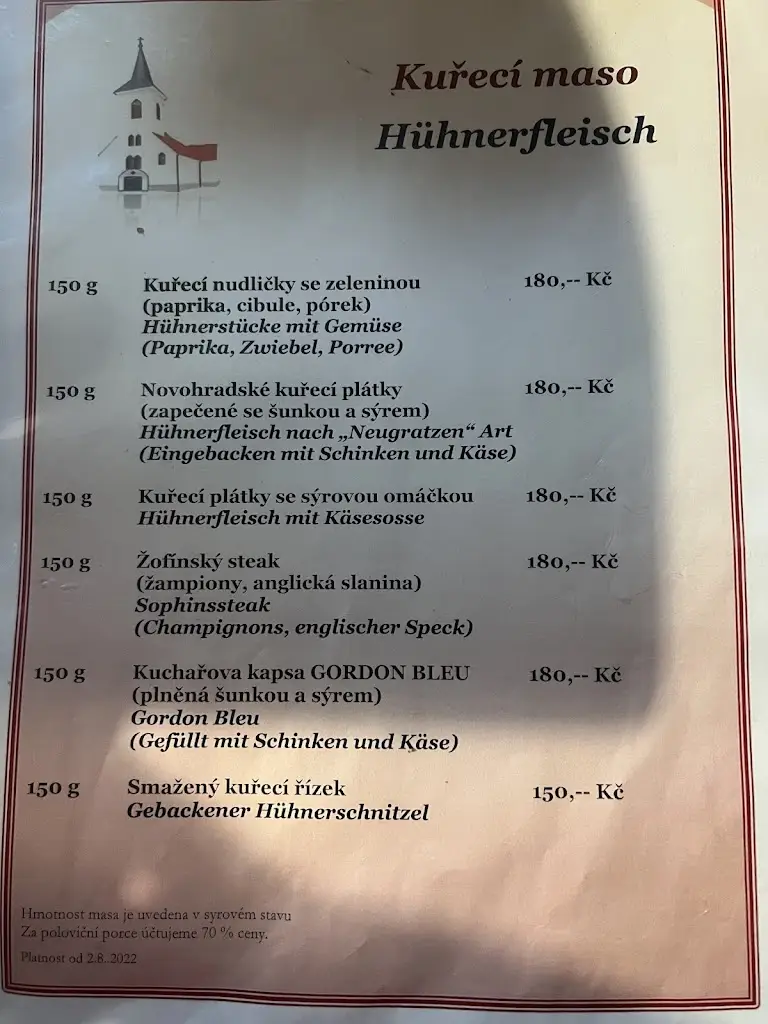 Menu_Hostinec U kostela_České Velenice_image_2