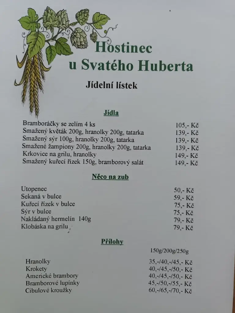 Menu_Inn At St. Hubert_Letonice_image_2