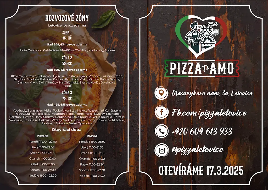 Menu_Pizza Ti Amo_Letovice_image_1