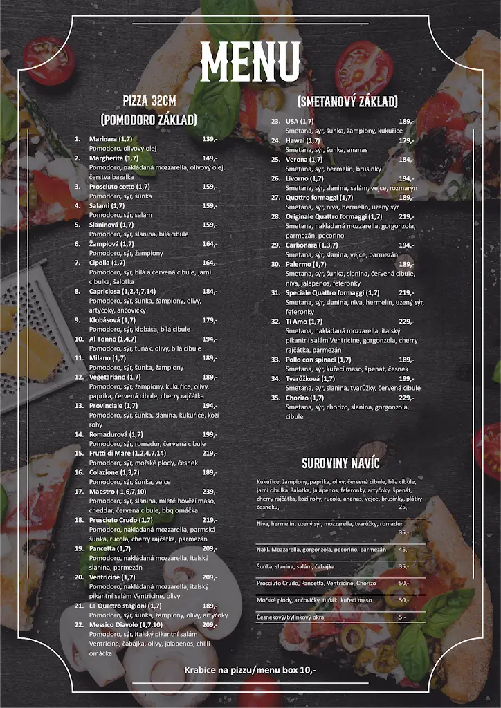Menu_Pizza Ti Amo_Letovice_image_2