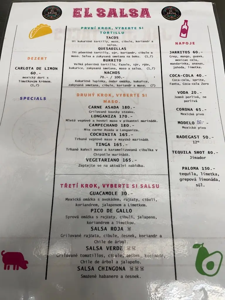 Menu_El Salsa_Kyjov_image_2