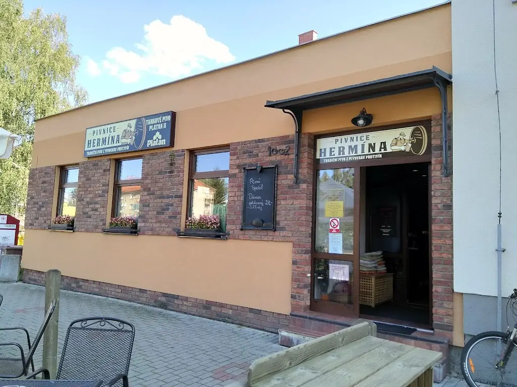 Pivnice Hermína ristorante a Bechyně