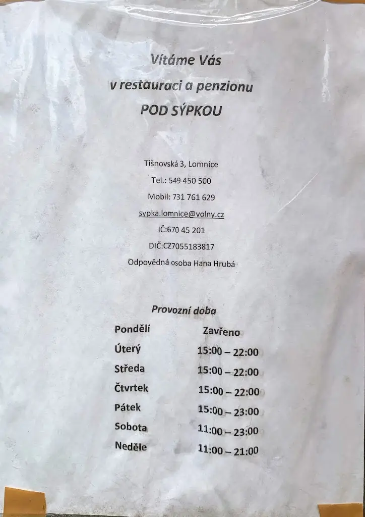 Menu_Penzion Pod sýpkou_Lomnice_image_4