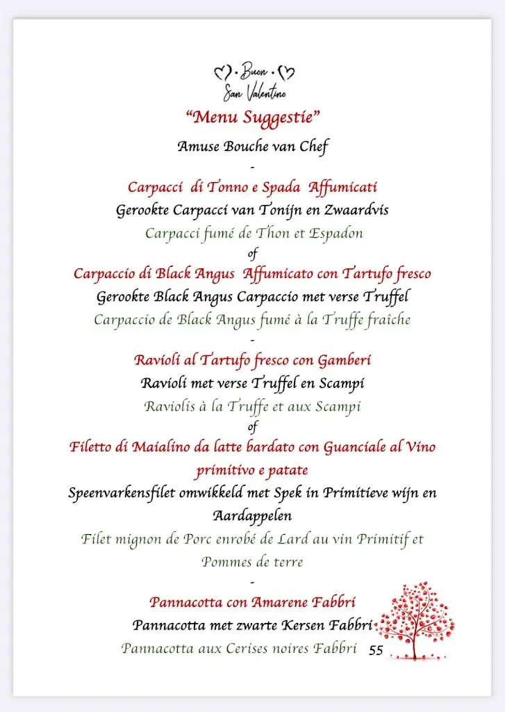 Menu_Ristorante da Dino al Ghiottone_Měnín_image_1