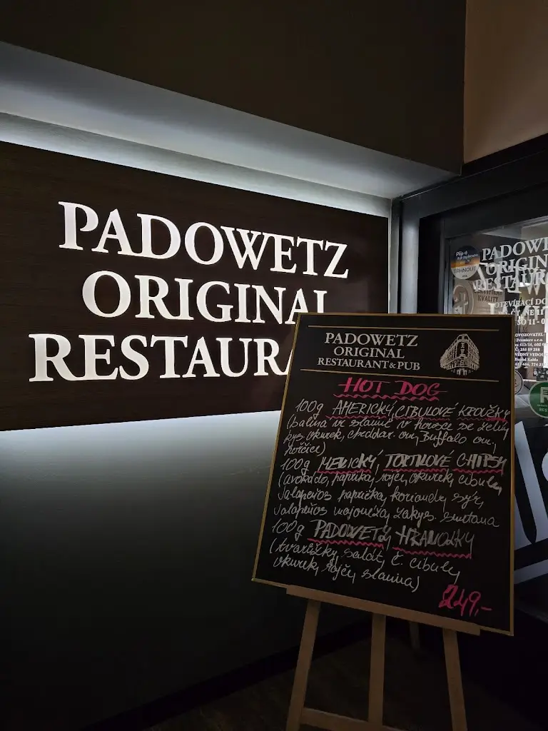 Menu_RESTAURANT&PUB PADOWETZ Pilsner Urquell_Město Brno_image_4