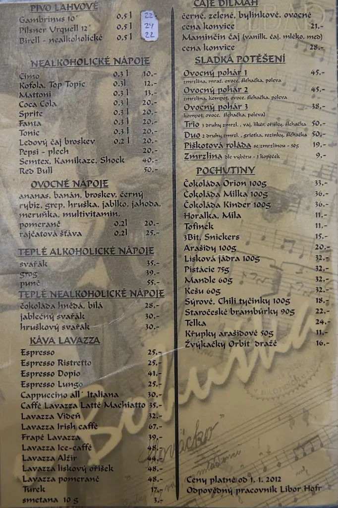 Menu_Kafebar U Bohuška_Milotice_image_1