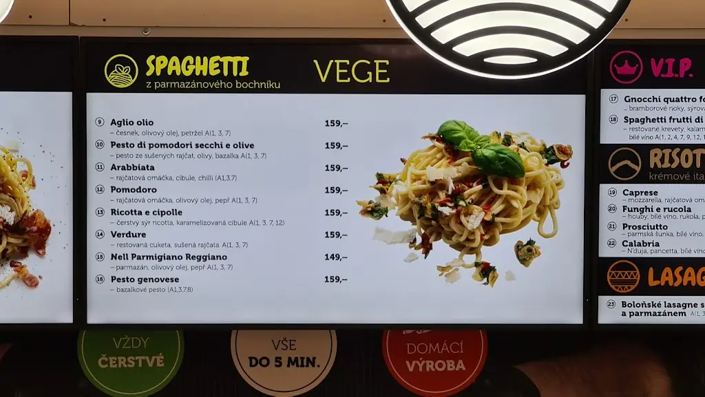 Menu_SPAGHETTI PARMIGIANO_Modřice_image_2