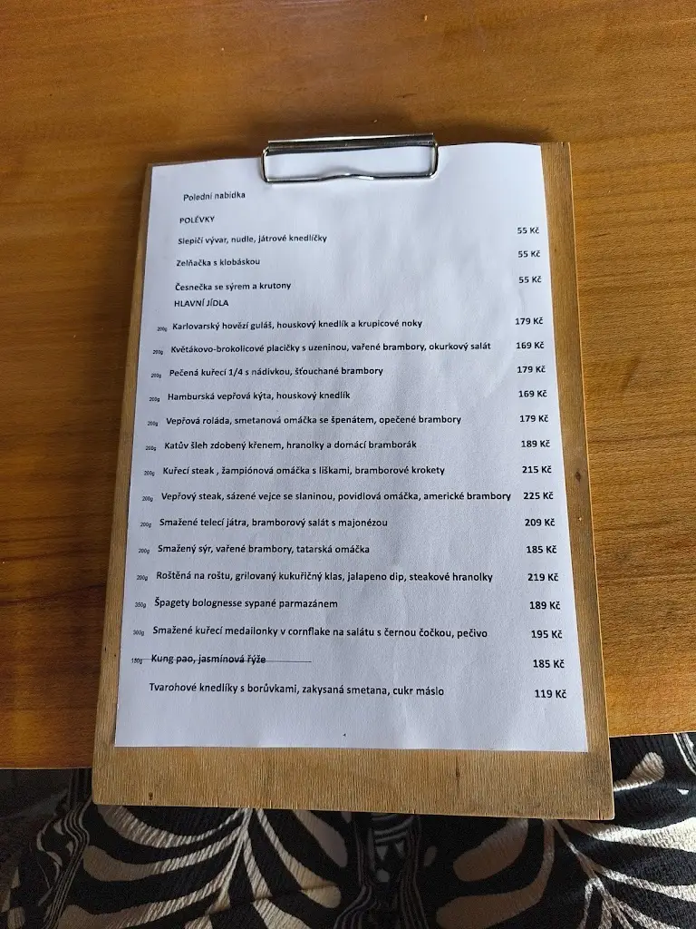 Menu_Pension U Trávníčka Ltd._Modřice_image_3