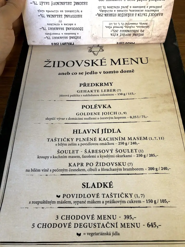 Menu_Hotel Tanzberg_Mikulov_image_3