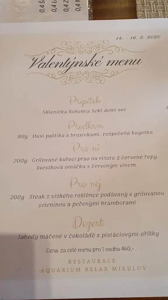 Menu_Restaurace AQUARIUM Relax_Mikulov_image_2