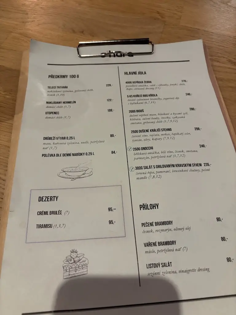 Menu_O´HARA Bar & Restaurant_Mikulov_image_1