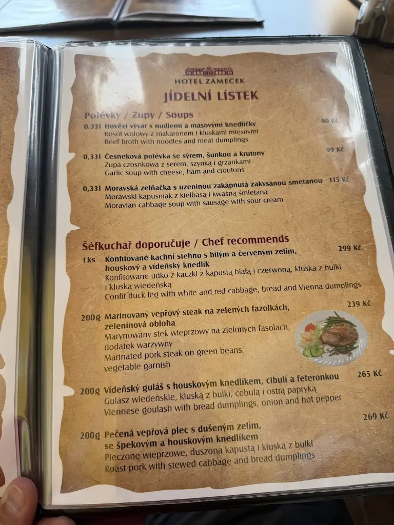 Menu_Restaurant Zámeček_Mikulov_image_1