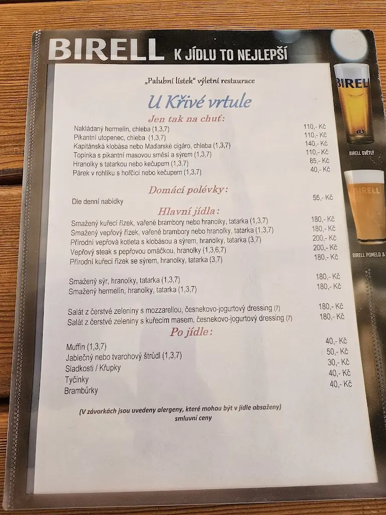 Menu_U křivé vrtule_Mokrá Hora_immagine_1