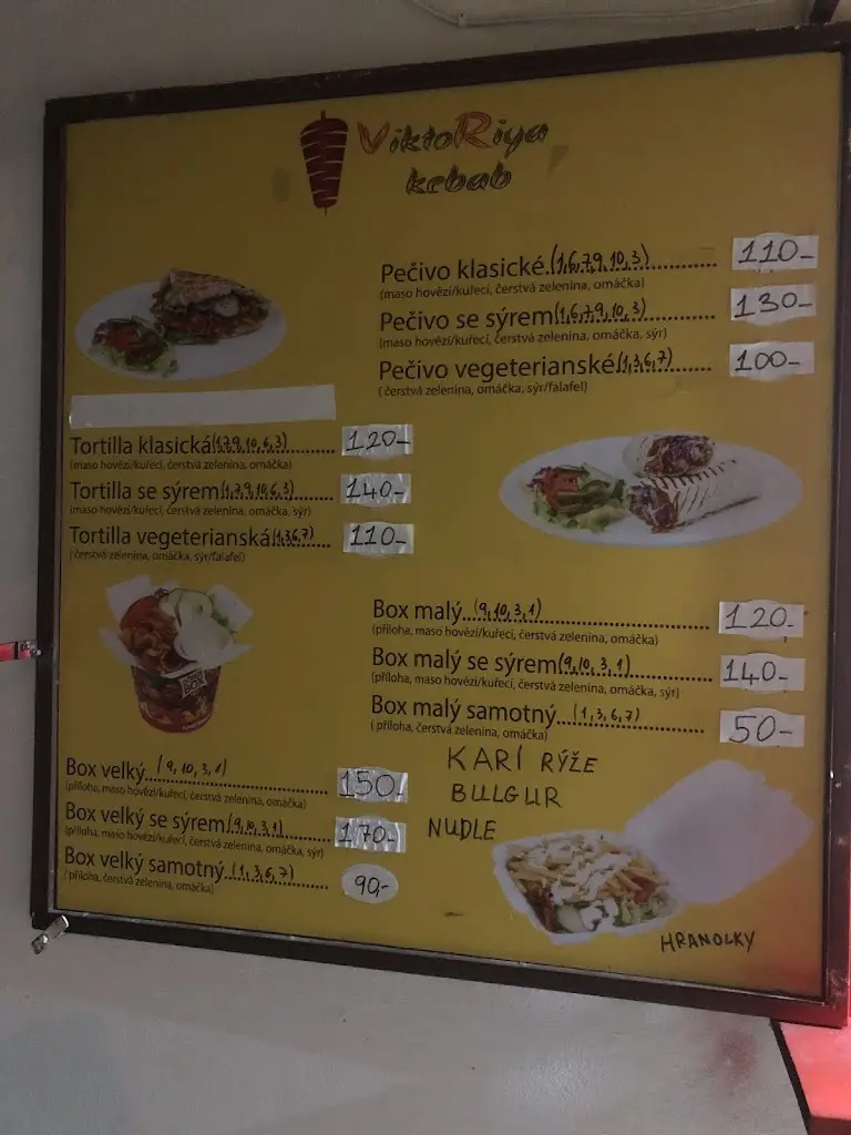 Menu_Kebab Viktoriya_Mokrá Hora_immagine_1